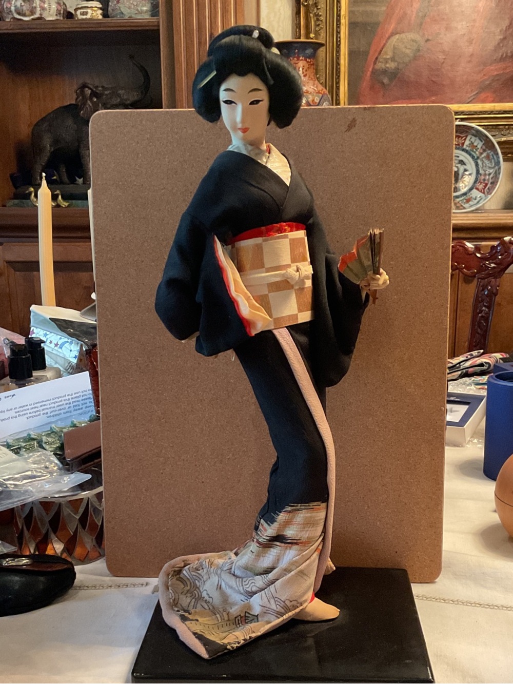 Vintage Traditional Japanese Geisha Doll